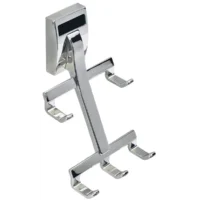 Wall mount Synergy belt rack with Polished Chrome finish